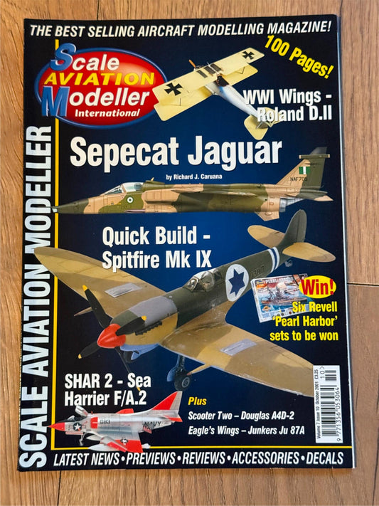 Scale Aviation Modeller International Magazine - October 2001