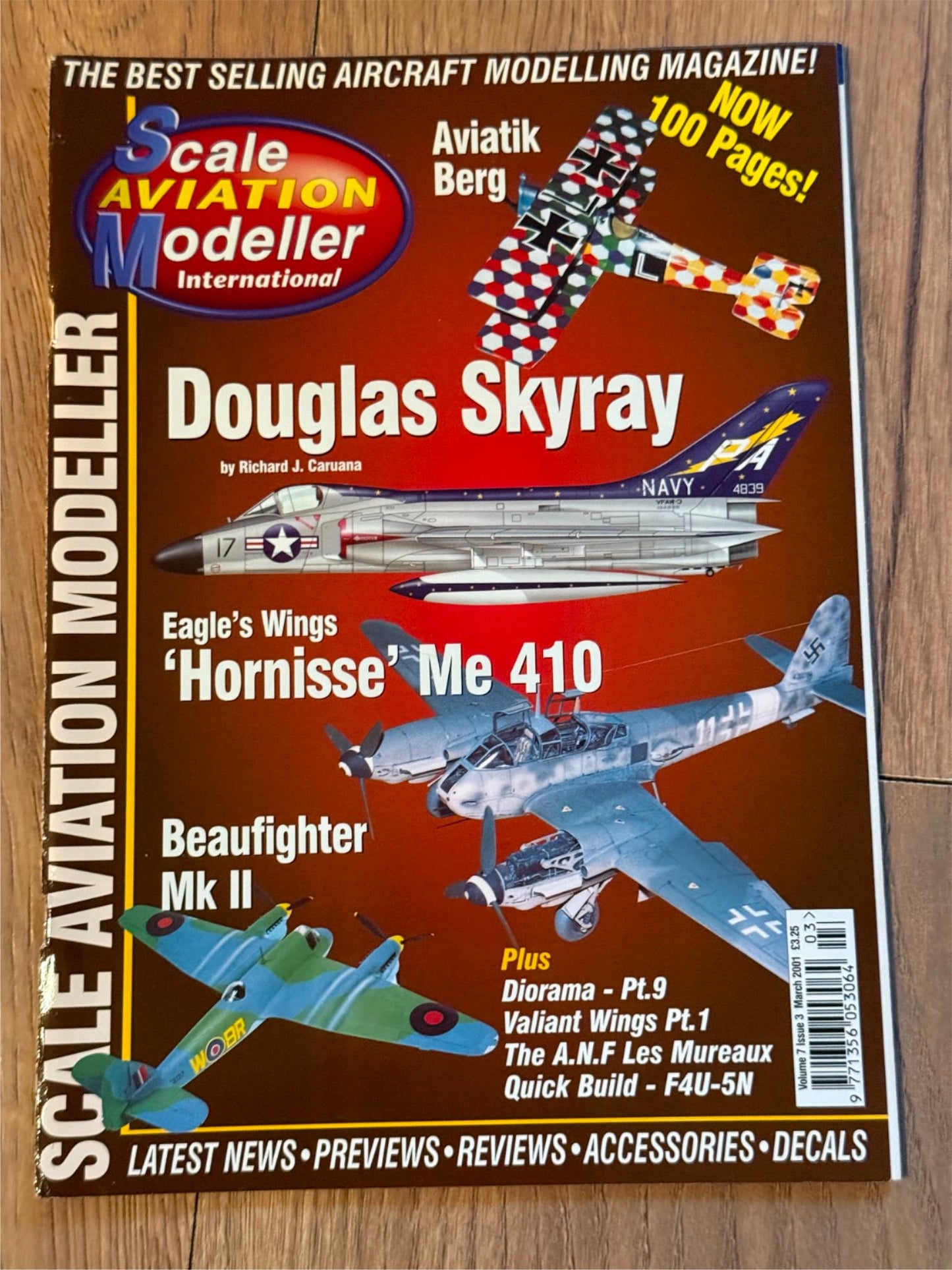 Scale Aviation Modeller International Magazine - March 2001