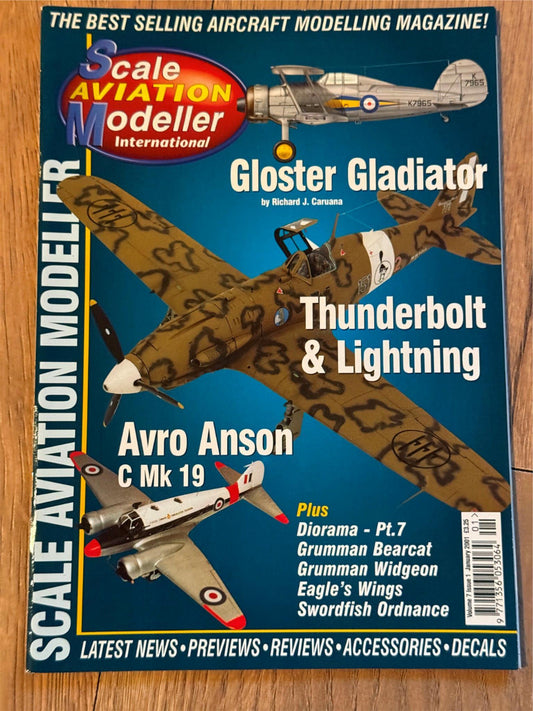 Scale Aviation Modeller International Magazine - January 2001