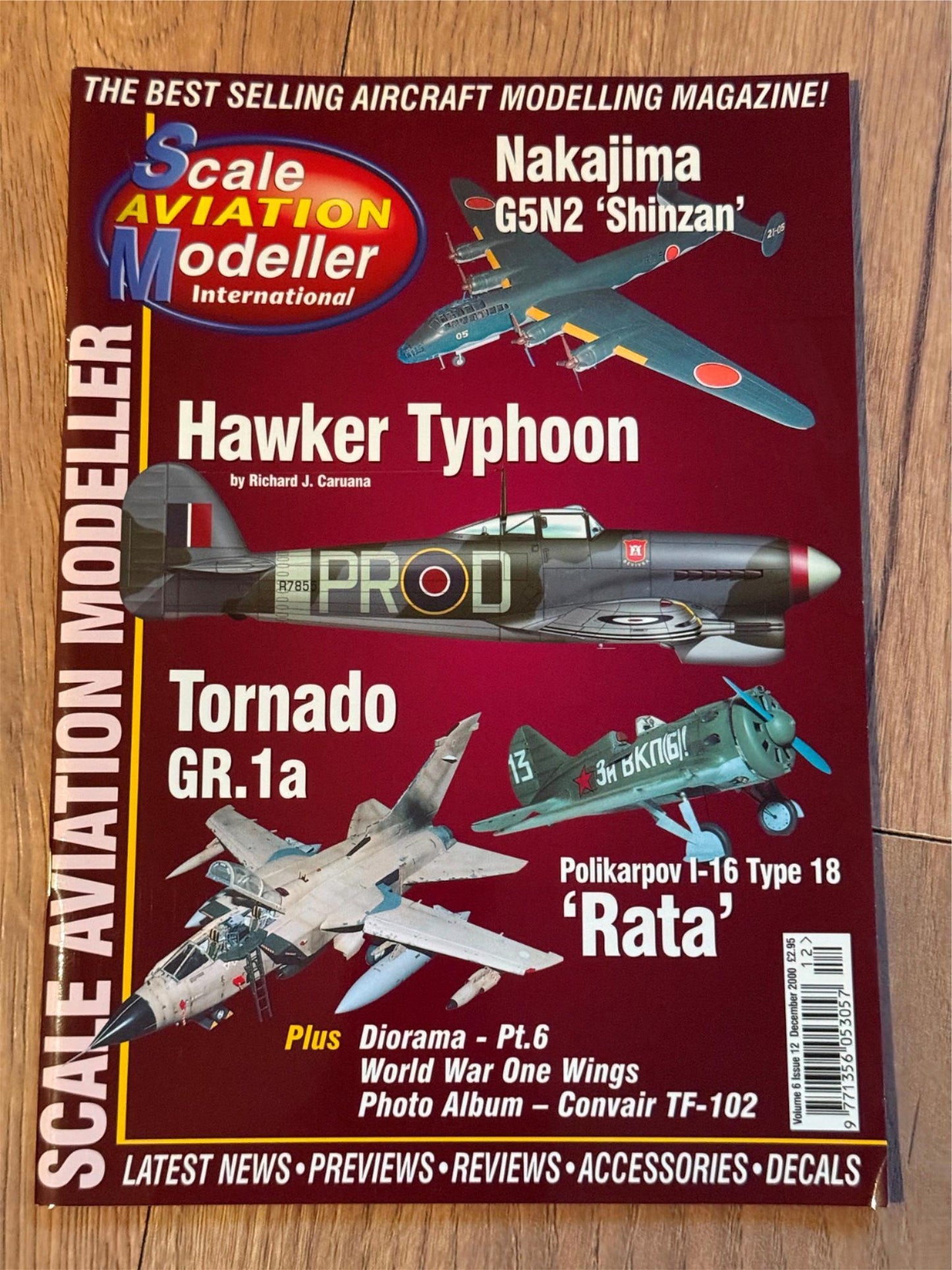 Scale Aviation Modeller International Magazine - December 2000