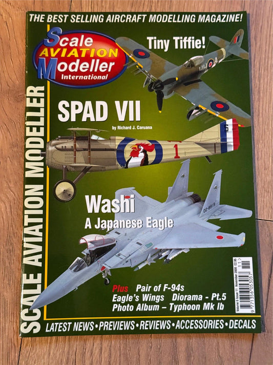 Scale Aviation Modeller International Magazine - November 2000