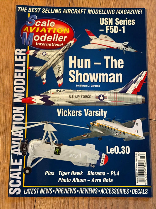 Scale Aviation Modeller International Magazine - October 2000