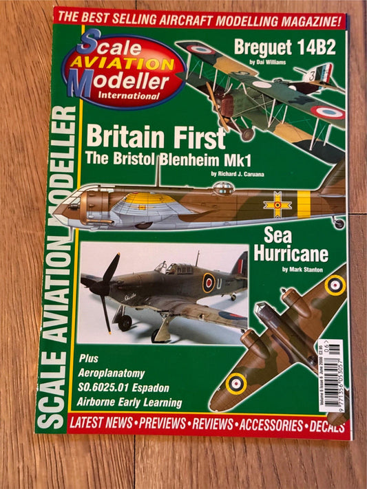 Scale Aviation Modeller International Magazine - June 2000