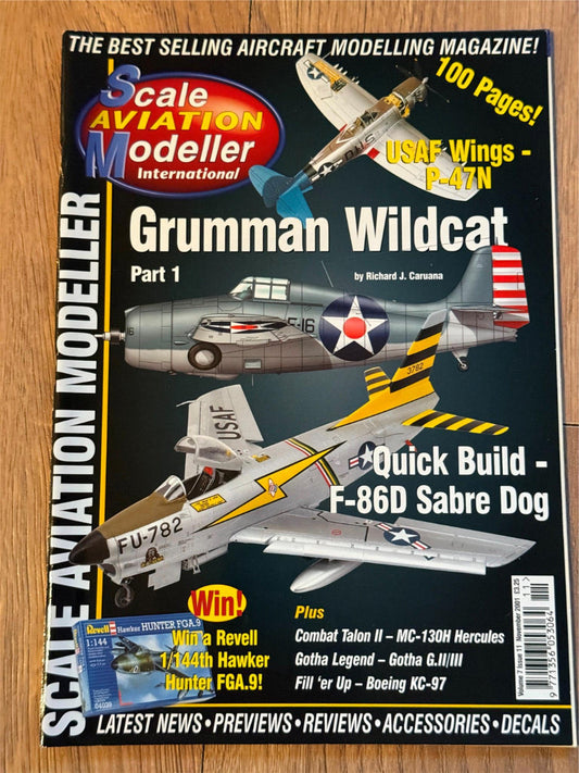Scale Aviation Modeller International Magazine - November 2001
