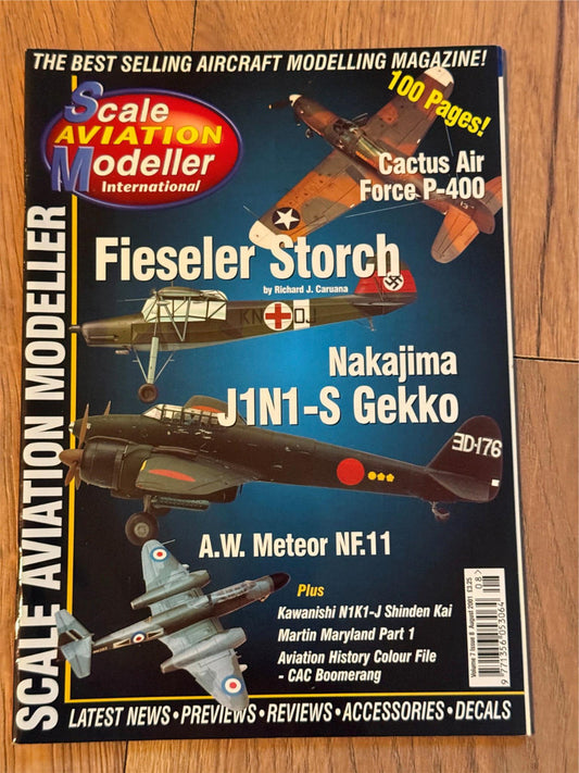 Scale Aviation Modeller International Magazine - August 2001