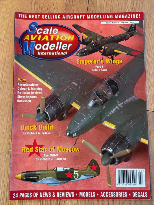 Scale Aviation Modeller International Magazine - July 1998