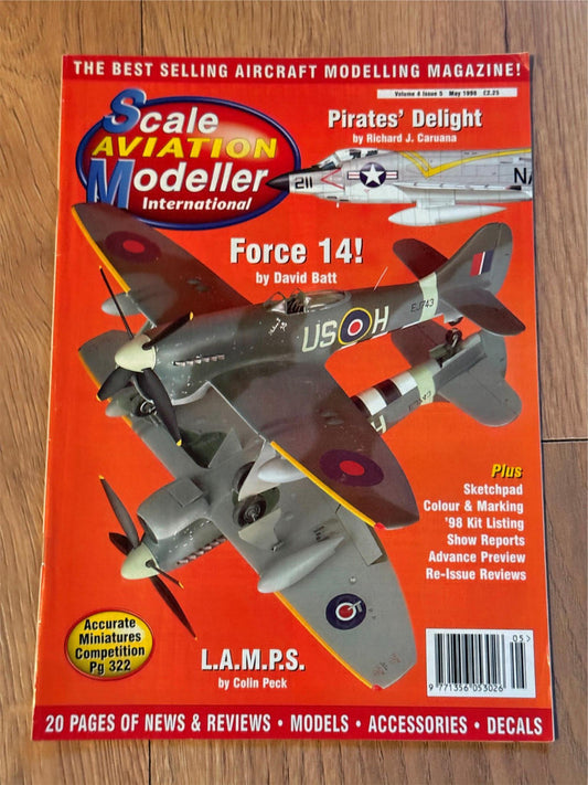 Scale Aviation Modeller International Magazine - May 1998