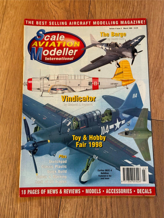 Scale Aviation Modeller International Magazine - March 1998