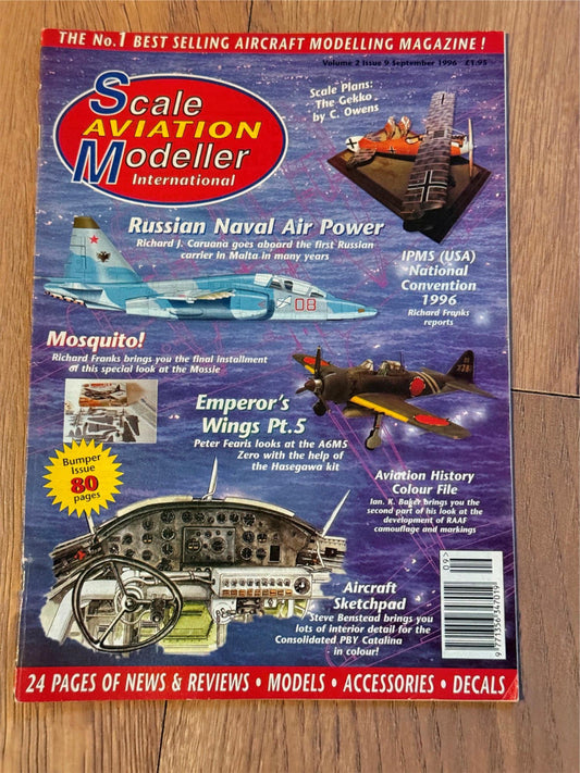Scale Aviation Modeller International Magazine - September 1996