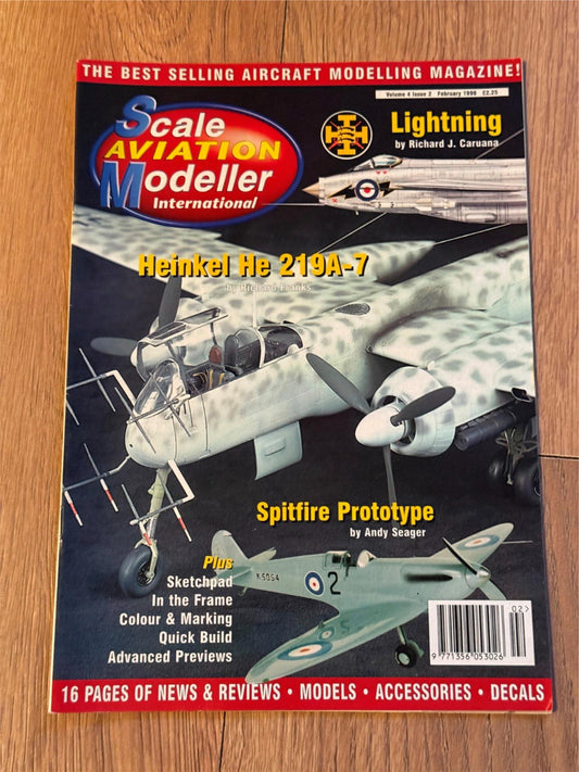 Scale Aviation Modeller International Magazine - February 1998