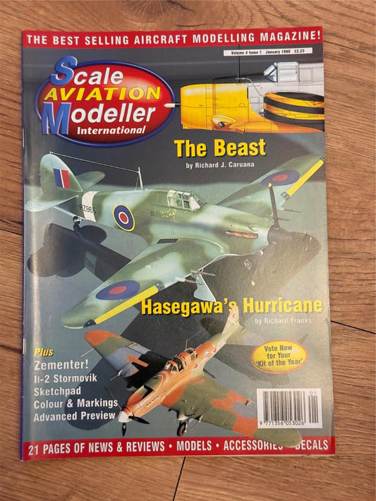 Scale Aviation Modeller International Magazine - January 1998