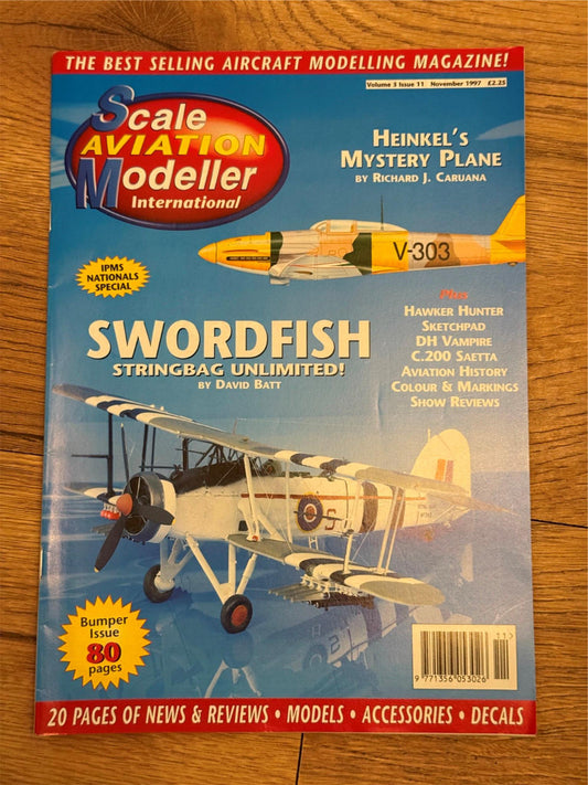 Scale Aviation Modeller International Magazine - November 1997