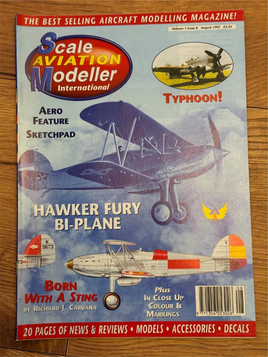 Scale Aviation Modeller International Magazine - August 1997
