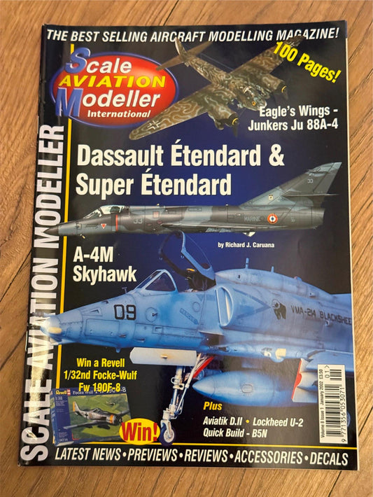 Scale Aviation Modeller International Magazine - January 2002