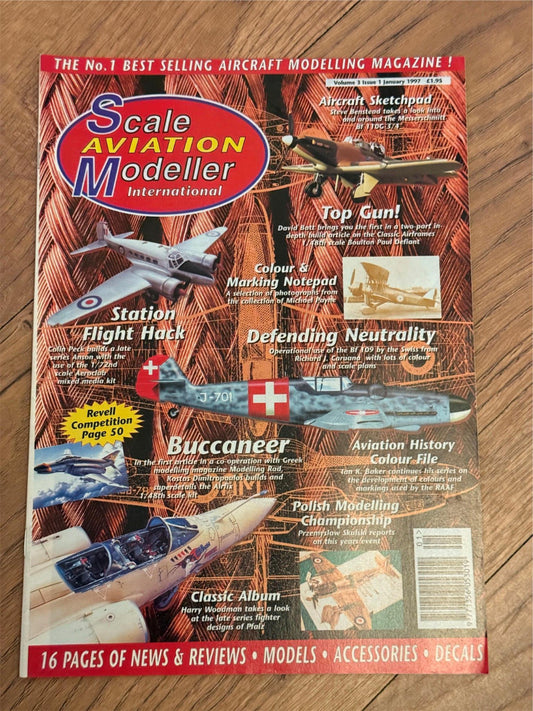 Scale Aviation Modeller International Magazine - January 1997