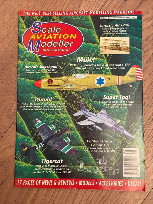 Scale Aviation Modeller International Magazine - November 1996