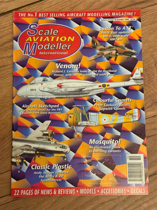 Scale Aviation Modeller International Magazine - October 1996