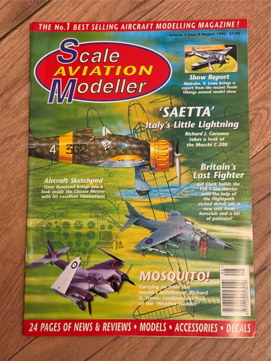 Scale Aviation Modeller Magazine - August 1996