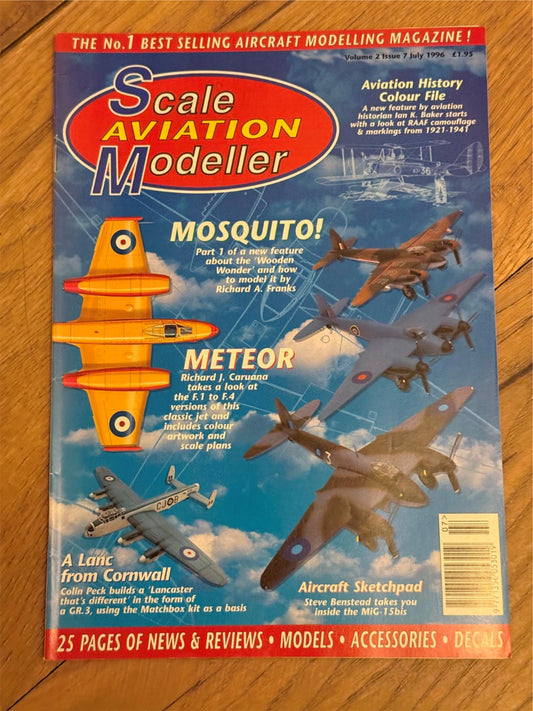 Scale Aviation Modeller Magazine - July 1996