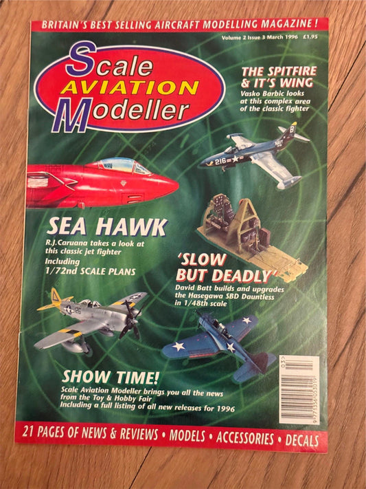 Scale Aviation Modeller Magazine - March 1996