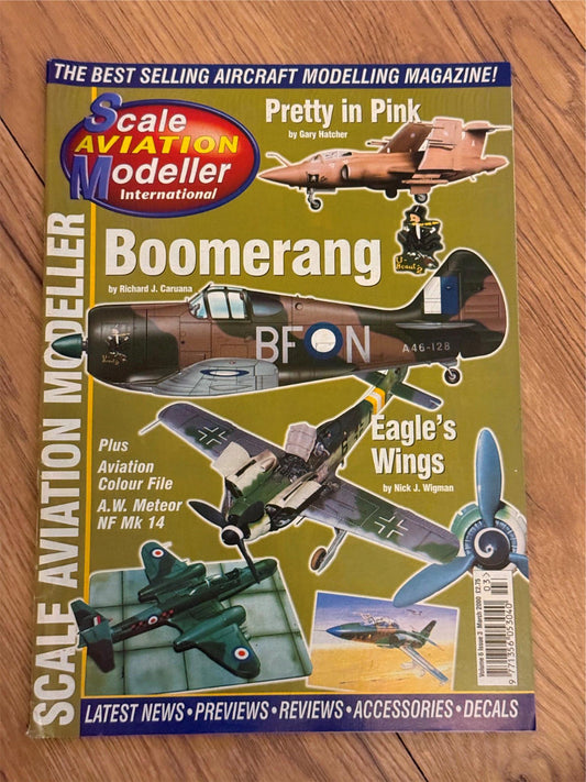 Scale Aviation Modeller International Magazine - March 2000