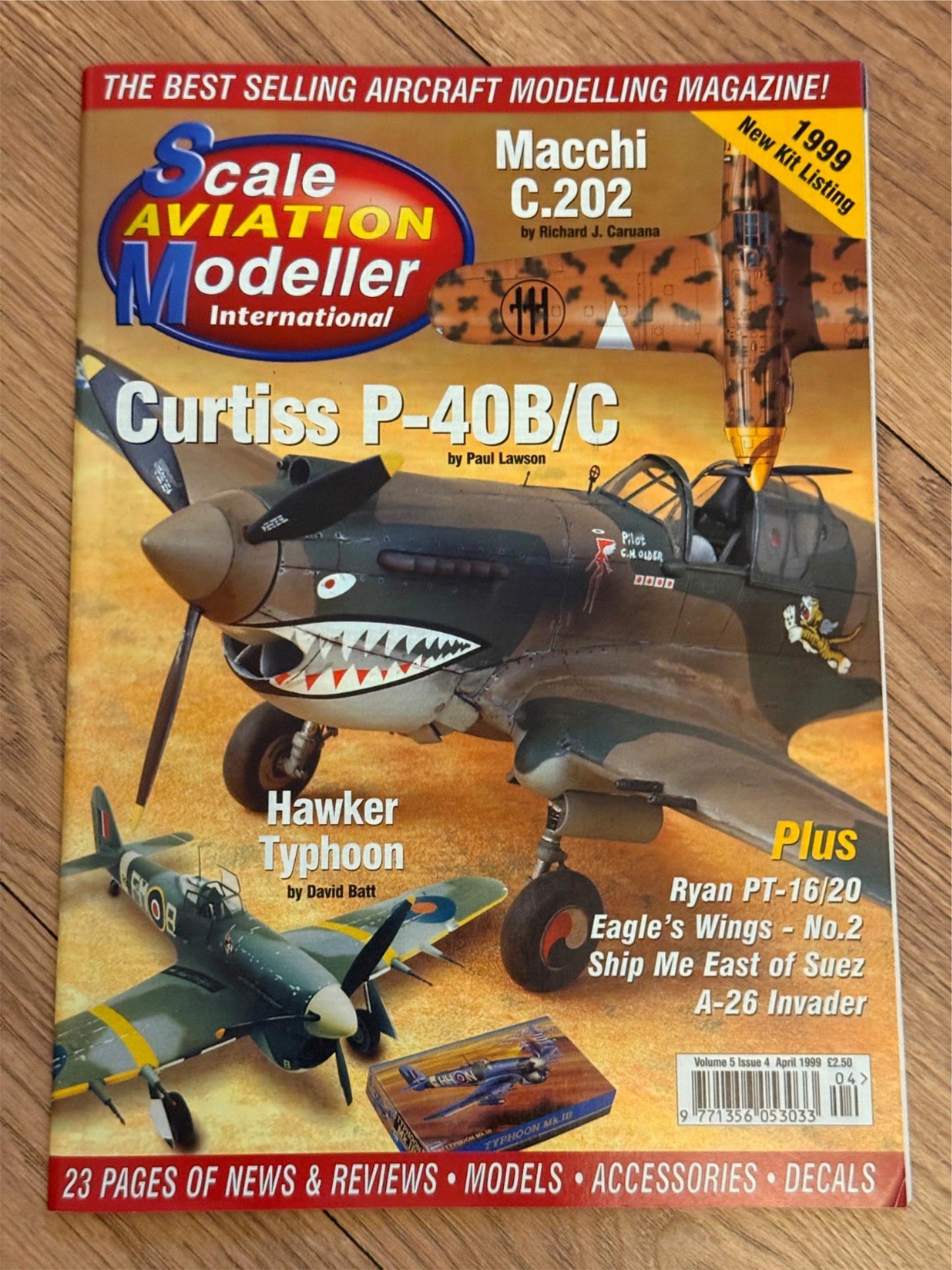 Scale Aviation Modeller International Magazine - April 1999 - Macchi C.202