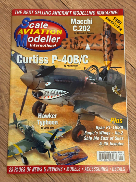 Scale Aviation Modeller International Magazine - April 1999 - Macchi C.202