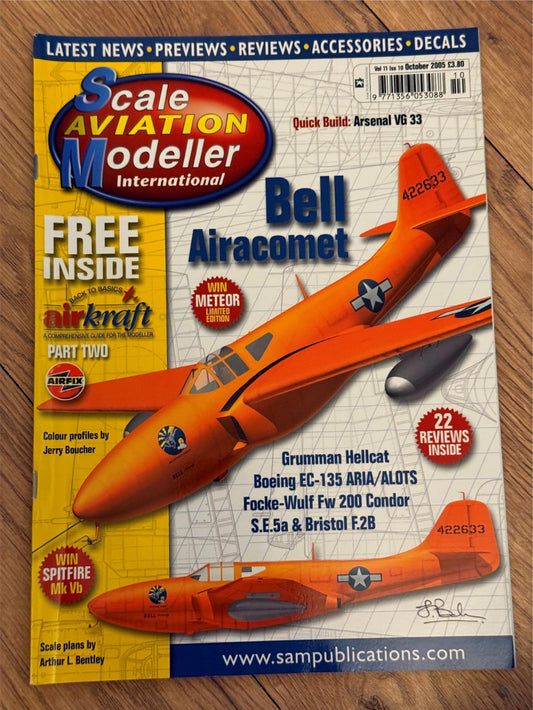 Scale Aviation Modeller International Magazine - October 2005 - Bell Aerocomet