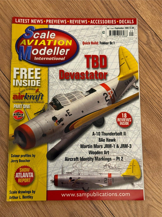 Scale Aviation Modeller International Magazine - September 2005 - TBD Devastator
