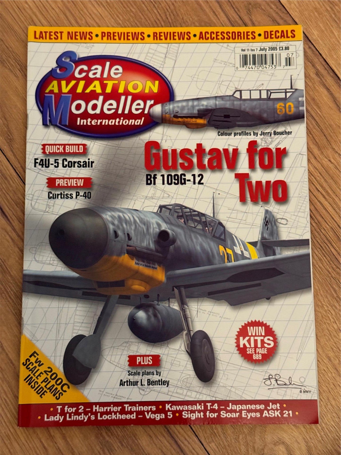 Scale Aviation Modeller International Magazine - Jul 2005 - Gustav
