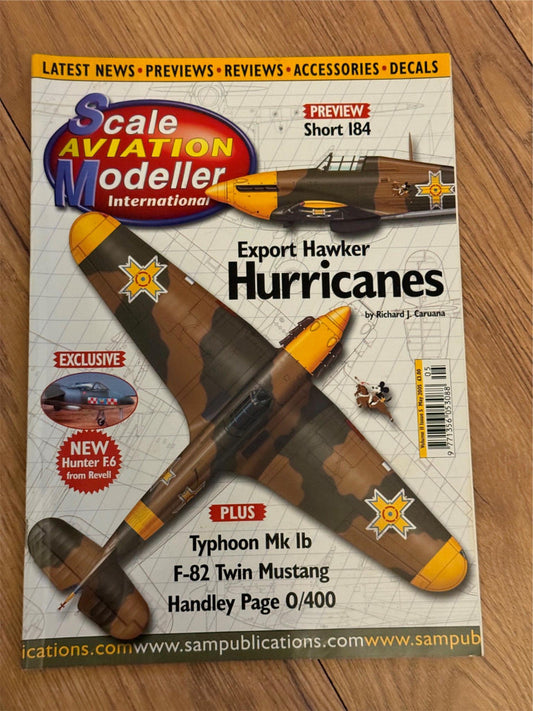 Scale Aviation Modeller International Magazine - May 2005 - Export Hurricanes
