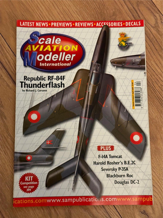 Scale Aviation Modeller International Magazine - April 2005 - RThunderflash