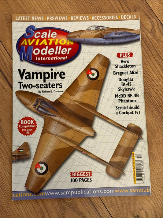 Scale Aviation Modeller International Magazine - February 2005 - Vampire