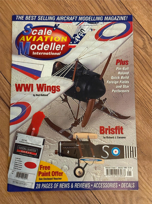 Scale Aviation Modeller International Magazine - January 1999