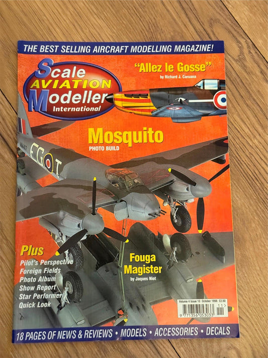 Scale Aviation Modeller International Magazine - October 1998 - Mosquito