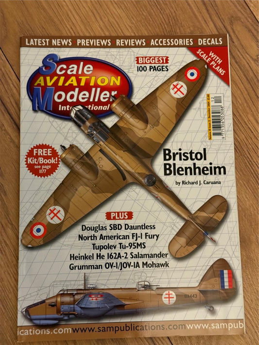 Scale Aviation Modeller International Magazine - December 2004 Bristol Blenheim