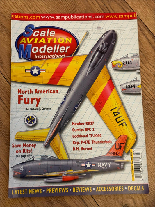 Scale Aviation Modeller International Magazine - July 2003 - North American Fury