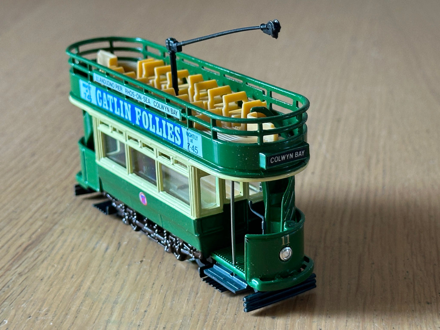Corgi Classics Tramlines D991/8 97242 Paisley Colwyn Bay Double Deck Tram - Rare