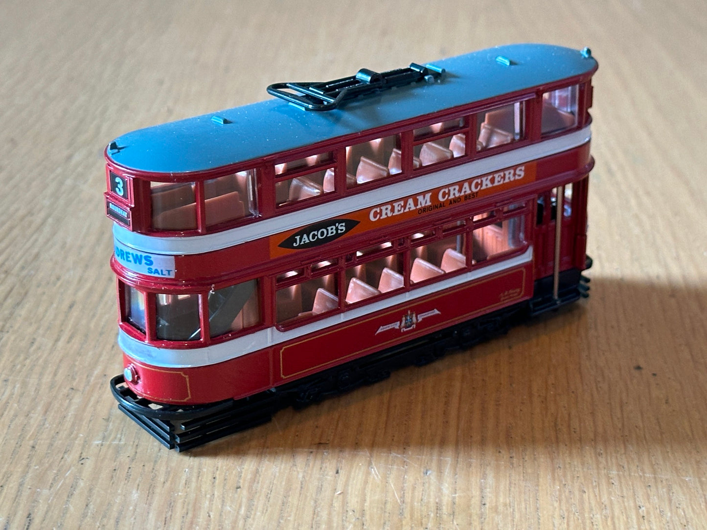 EFE 13403 Leeds City Transport Horsfield Tram - 'Jacob's Cream Crackers'