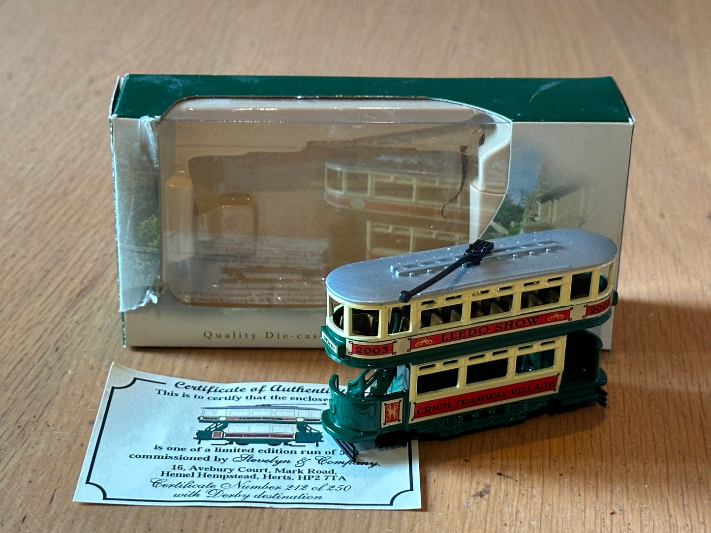 Days Gone Dick Kerr Tram - Lledo 2003 Show Model