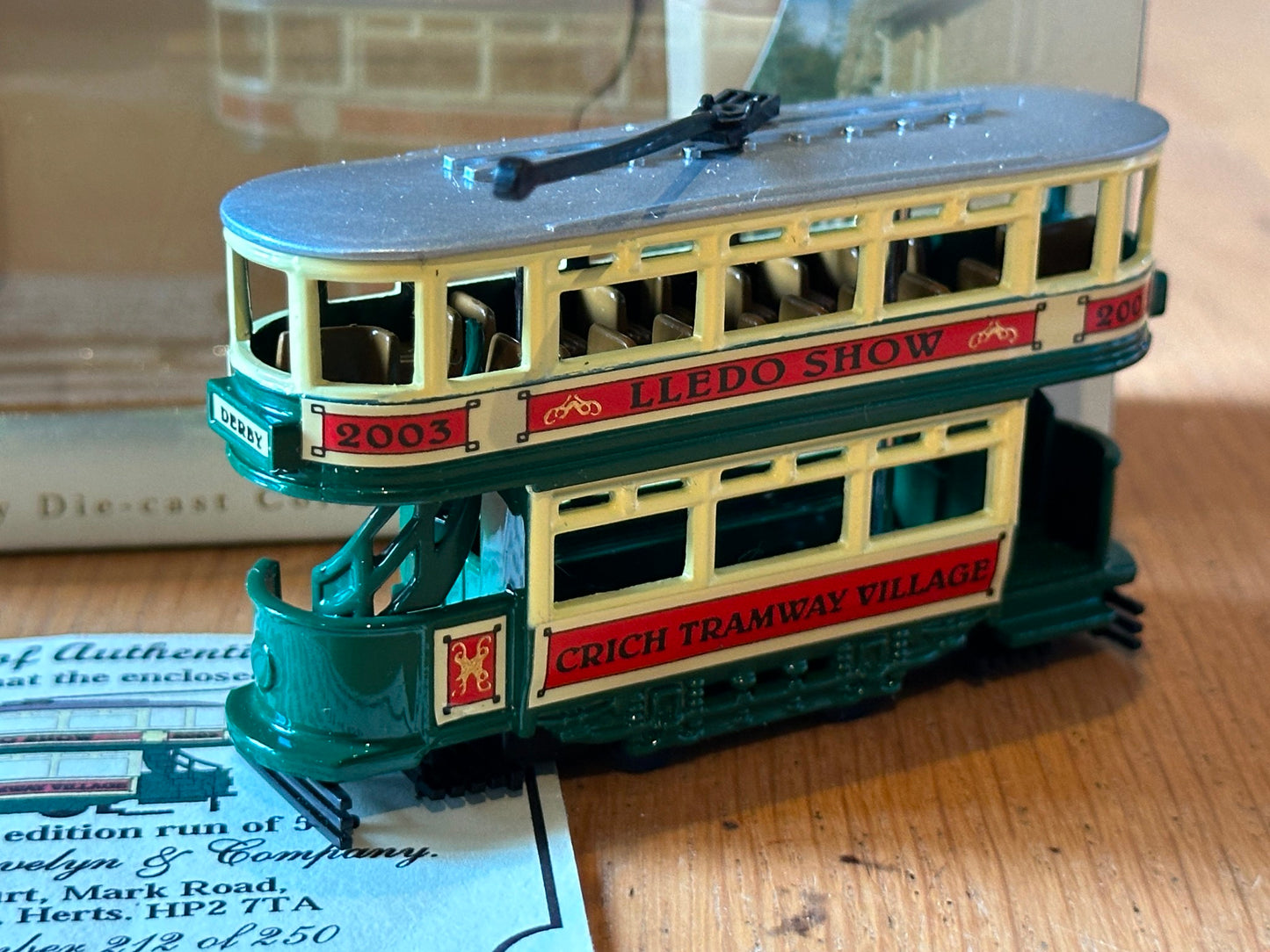 Days Gone Dick Kerr Tram - Lledo 2003 Show Model