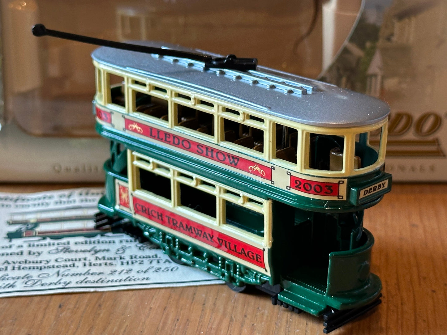 Days Gone Dick Kerr Tram - Lledo 2003 Show Model