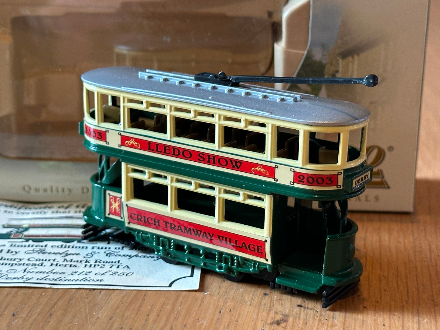 Days Gone Dick Kerr Tram - Lledo 2003 Show Model