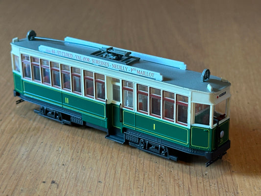 Atlas Trams of The World 7519010 - 1:87 Scale 1907 Motrice Type 500 CGPT Paris