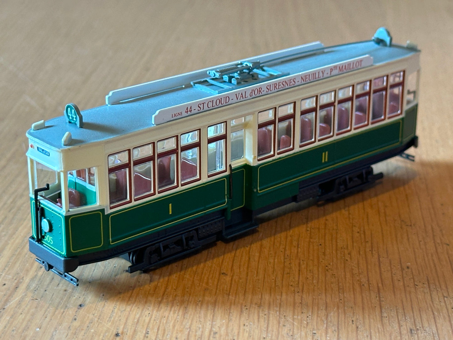 Atlas Trams of The World 7519010 - 1:87 Scale 1907 Motrice Type 500 CGPT Paris