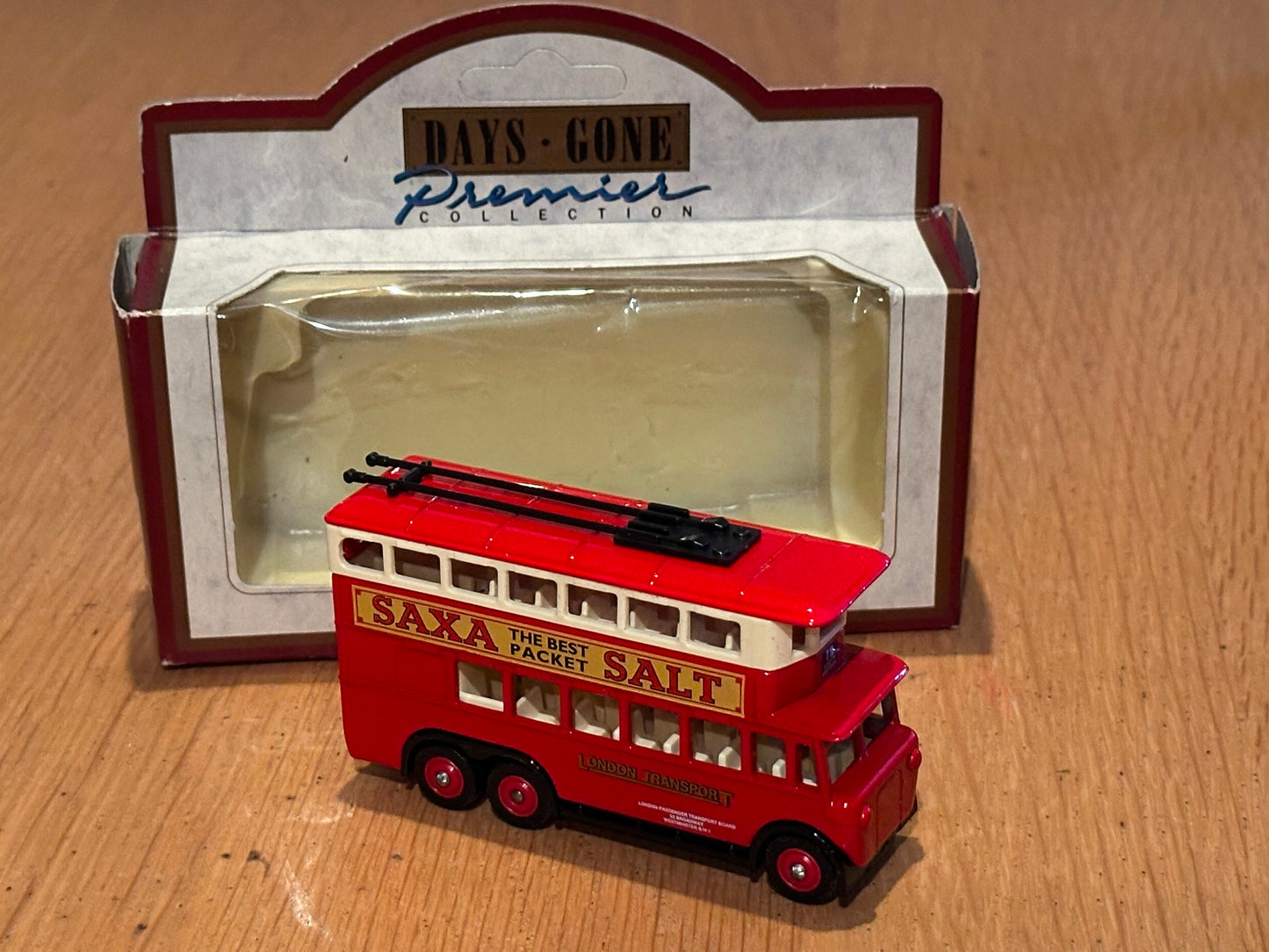 Days Gone Premier - 41006 Saxa Salt 1928 Karrier E6 Trolley Bus