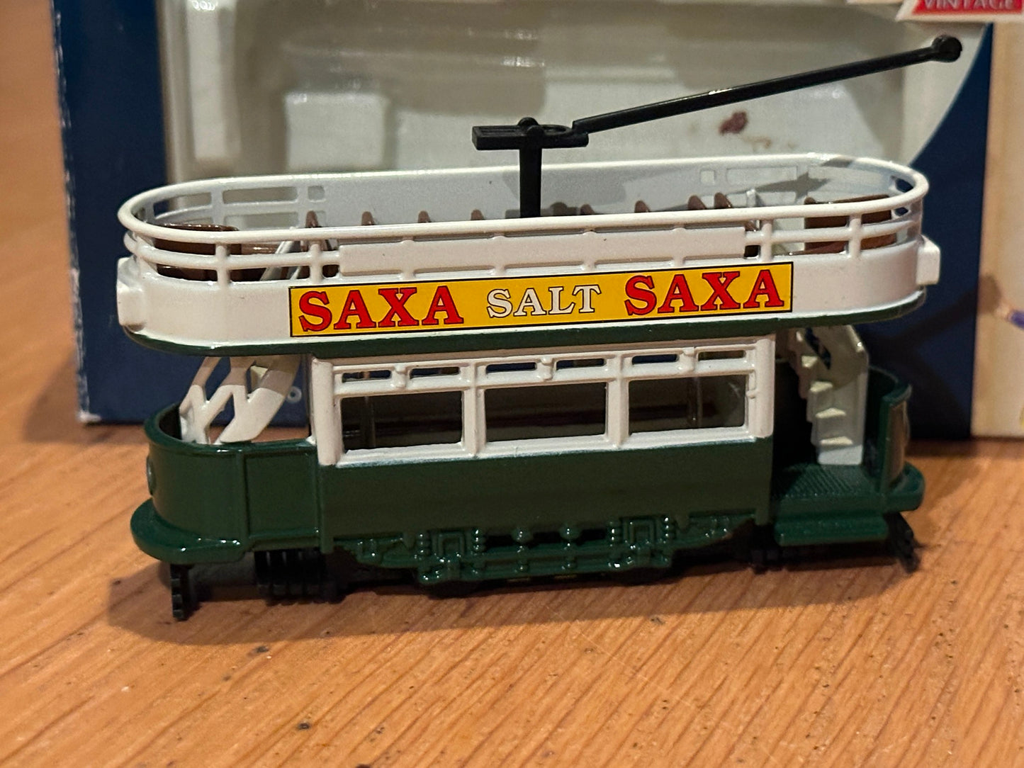 Days Gone Dick Kerr Tram - 109002 - Saxa Salt - Blackpool Livery - Boxed