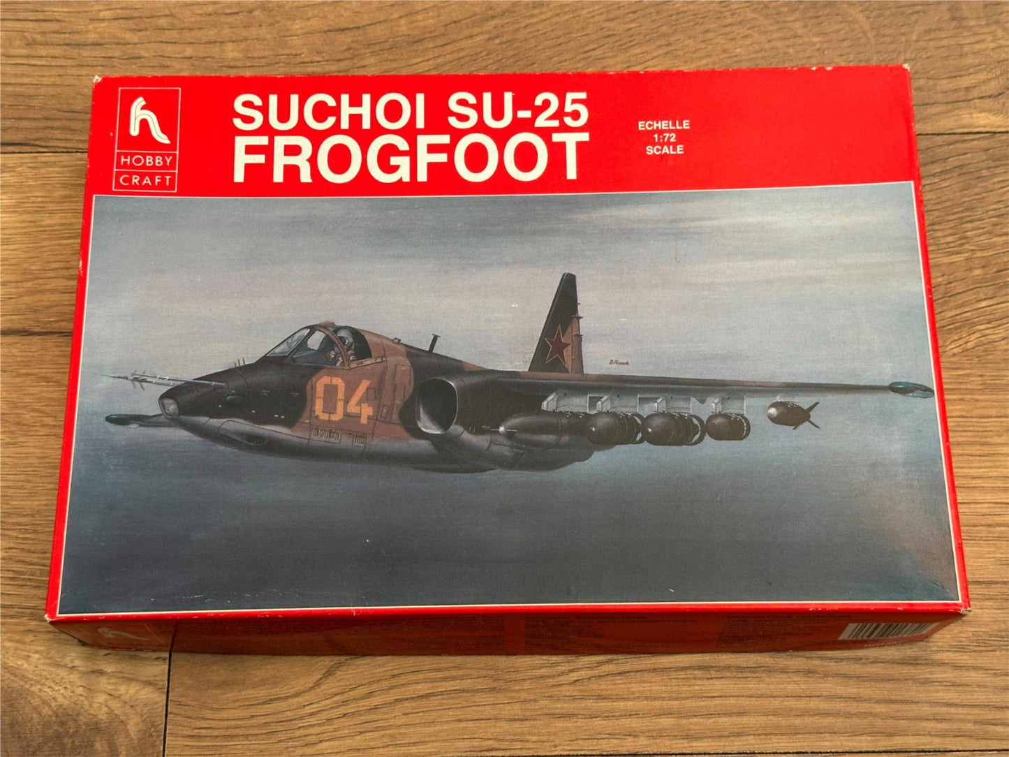 Hobby Craft Model Kit HC1382 - 1:72 Suchoi SU-25 Frogfoot