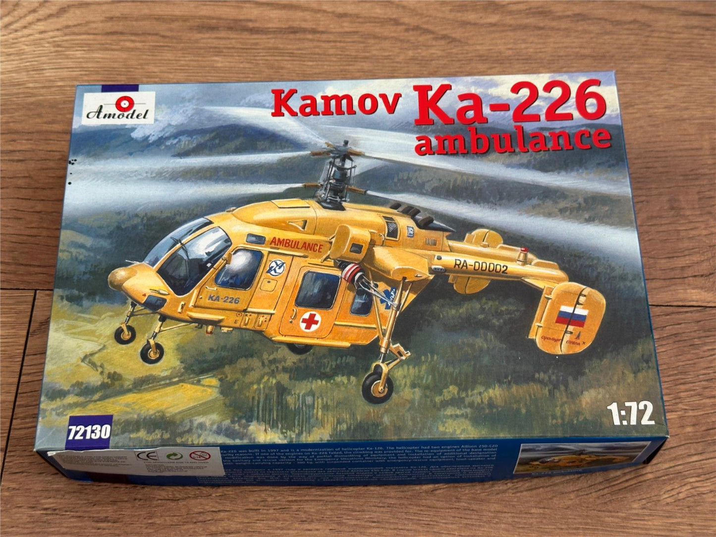 A-Model Model Kit 72130 - 1:72 Kamov Ka-226 Ambulance Helicopter