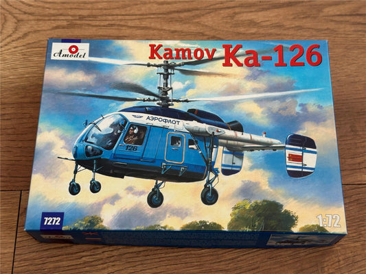AModel Model Kit 7272 - 1:72 Kamov Ka-126 Helicopter